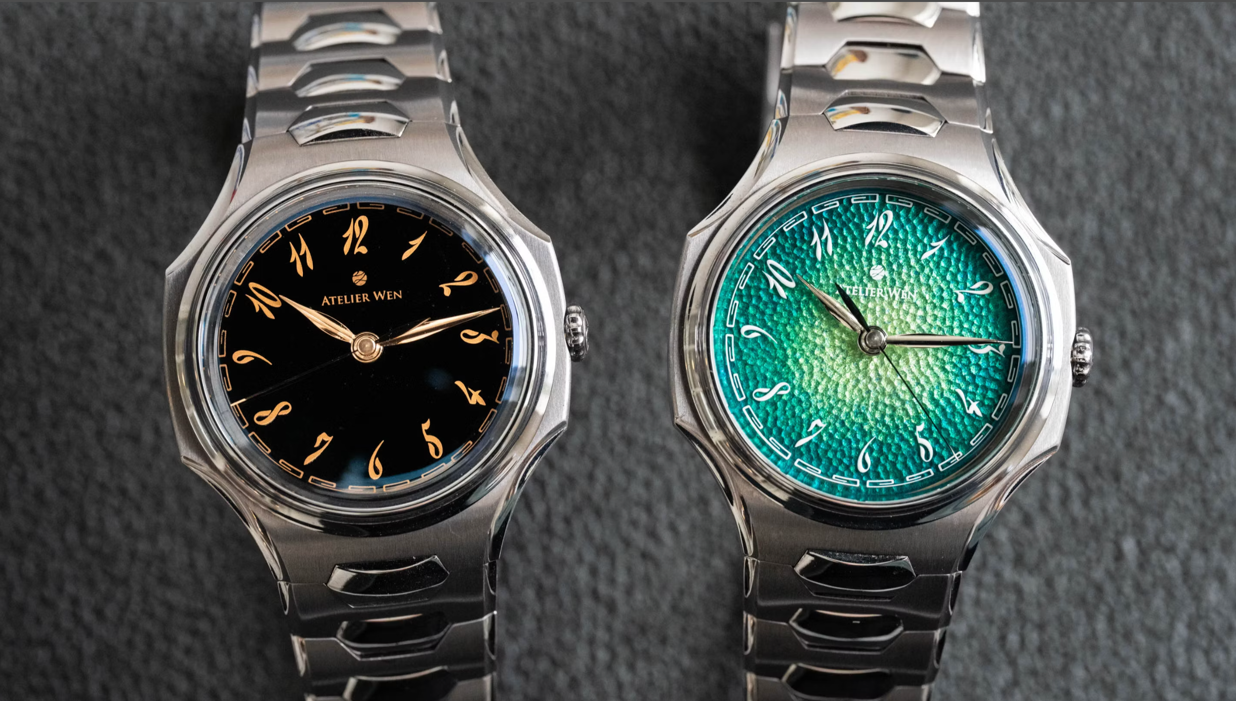 The Atelier Wen Inflection Pushes The Boundaries With A Full Tantalum Design And Grand Feu Enamel Dials