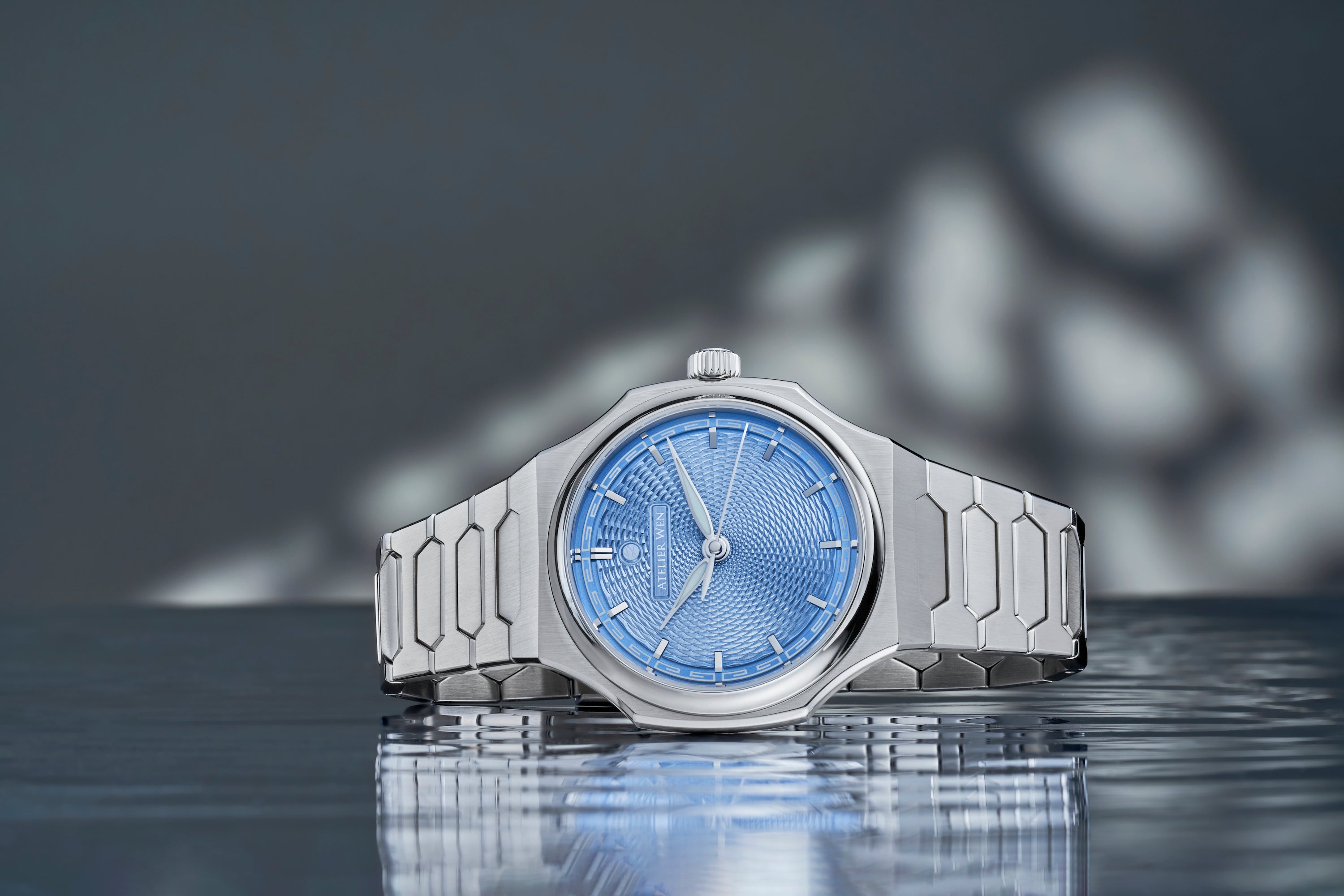 Perception hand-crafted guilloche watches Atelier Wen